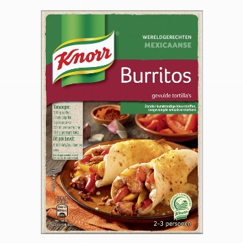 Knorr Plats du monde Burritos (Mexique) 223 g